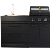 GRLLR Connect moduli prikazani kao naslovna slika kolekcije, ističući fleksibilnost, dizajn i funkcionalnost vanjske kuhinje.