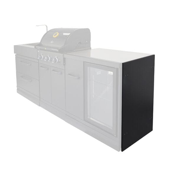 GRLLR GR-24-CON-SCP kutni modul prikazan kao funkcionalno rješenje za povezivanje elemenata u vanjskoj kuhinji.